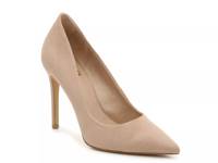 Danyah Pump Beige Faux Suede view