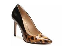 Danyah Pump Black/Brown Animal Print Faux Patent Leather view