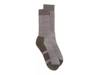 Wool Blend Men's Crew Socks - 2 Pack Grey/Olive Green view