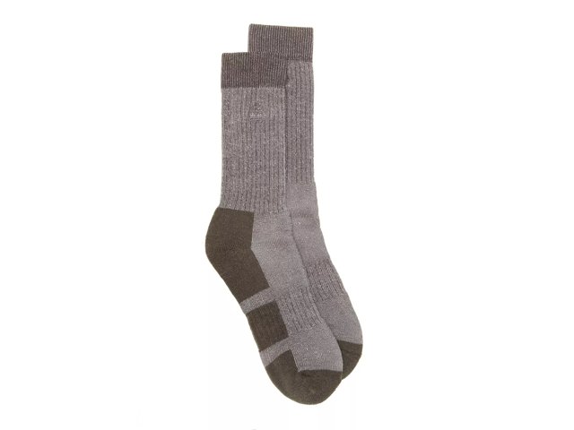 Wool Blend Men's Crew Socks - 2 Pack