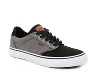 Atwood Deluxe Sneaker - Men's Black/Grey Canvas view