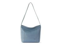 De Young Leather Hobo Bag Light Blue Leather view