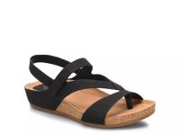 Gianetta Wedge Sandal Black view