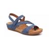 Gianetta Wedge Sandal Navy view