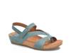 Gianetta Wedge Sandal Turquoise view