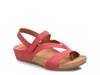 Gianetta Wedge Sandal Red view