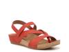 Gianetta Wedge Sandal Orange view