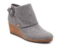 Create Wedge Bootie Grey Fabric view