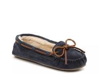 Cally Moccasin Slipper - Women's Navy view