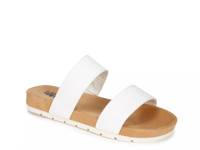Tahlie Slide Sandal White Snake Print view