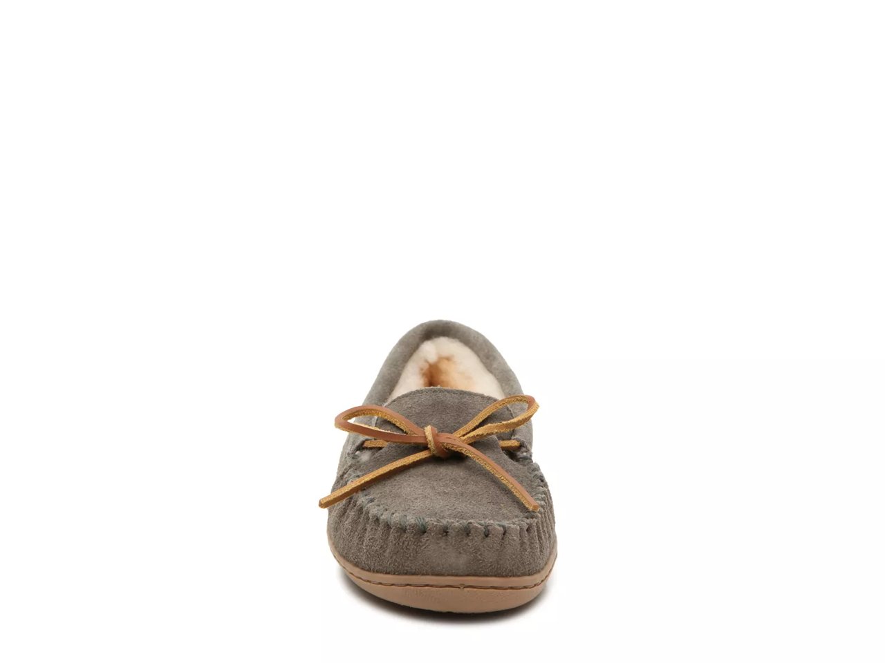 Sheepskin Hard Moccasin Slipper - Women's