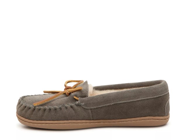 Sheepskin Hard Moccasin Slipper - Women's