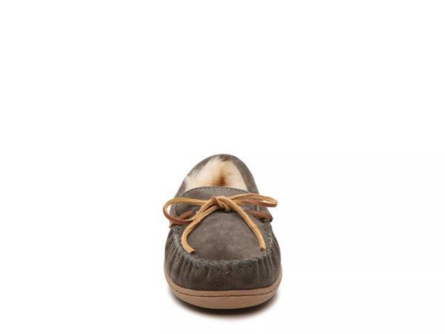 Sheepskin Hard Moccasin Slipper - Women's