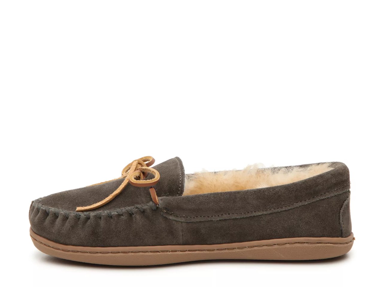 Sheepskin Hard Moccasin Slipper - Women's