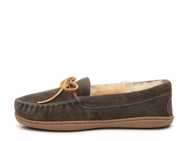 Sheepskin Hard Moccasin Slipper - Women's