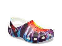 Classic Clog Multicolor Rainbow Tie Dye view