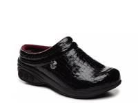 Molly Work Clog Black Croc Print view