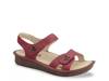 Vienna Wedge Sandal Red view
