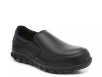 Sublite Cushion Steel Toe Slip-On Work Shoe Black view