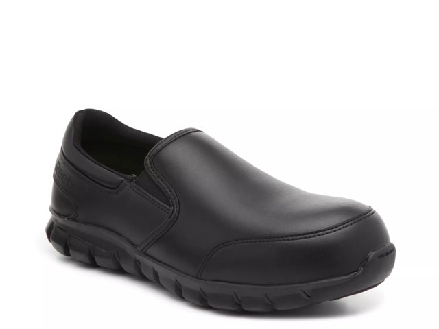 Sublite Cushion Steel Toe Slip-On Work Shoe