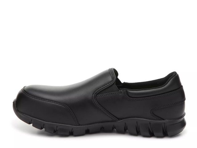 Sublite Cushion Steel Toe Slip-On Work Shoe