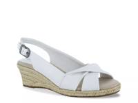 Maureen Espadrille Wedge Sandal White view