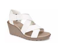 Esther Wedge Sandal White view
