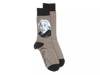 Einstein Men's Crew Socks Black/Taupe view