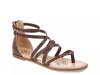 Zailie Sandal Dark Brown view