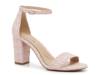 Hailee Sandal Light Pink Tweed Fabric view