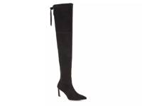 Natalia 75 Thigh High Boot Black Suede view