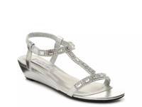 Jazz Wedge Sandal Silver Metallic view