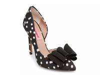 Prince Pump Black/White Polka Dots view