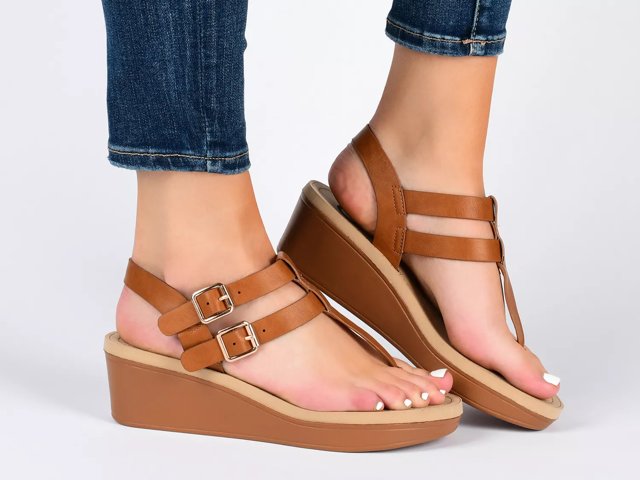 Bianca Wedge Sandal