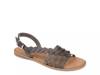 Solay Sandal Charcoal view