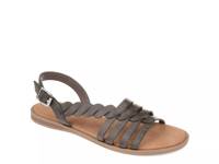 Solay Sandal Charcoal view
