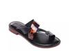 Tia Sandal Black/Brown Tortoise Shell Print view