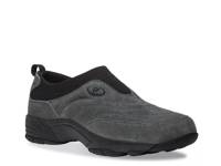 Wash N Wear II Slip-On Walking Shoe - Men's Grey Suede view