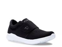 Viator Strap Slip-On Walking Shoe - Men's Black/White view