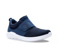 Viator Strap Slip-On Walking Shoe - Men's Navy view