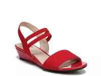 Yolo Wedge Sandal Red view