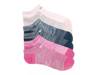 Everyday Women's No Show Socks - 6 Pack Light Pink/Navy/Pink view