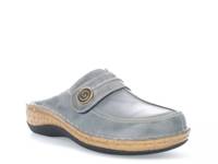 Jana Work Clog Blue view