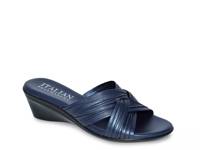 Saylor Wedge Sandal Navy view