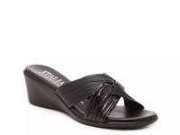 Saylor Wedge Sandal Black view