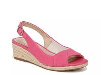 Socialite Espadrille Wedge Sandal Pink view