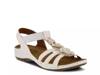 Adede Wedge Sandal White view
