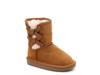Victoria Short Boot - Kids' Chestnut Tan view