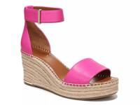 Clemens Espadrille Wedge Sandal Fuchsia Synthetic view