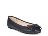 Connie Ballet Flat Navy view